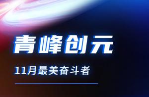 青峰创元集团11月美丽奋斗者风采展示！